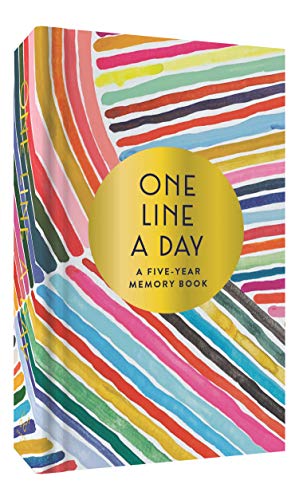 Rainbow One Line a Day: A Five-Year Memory Book von Chronicle Books